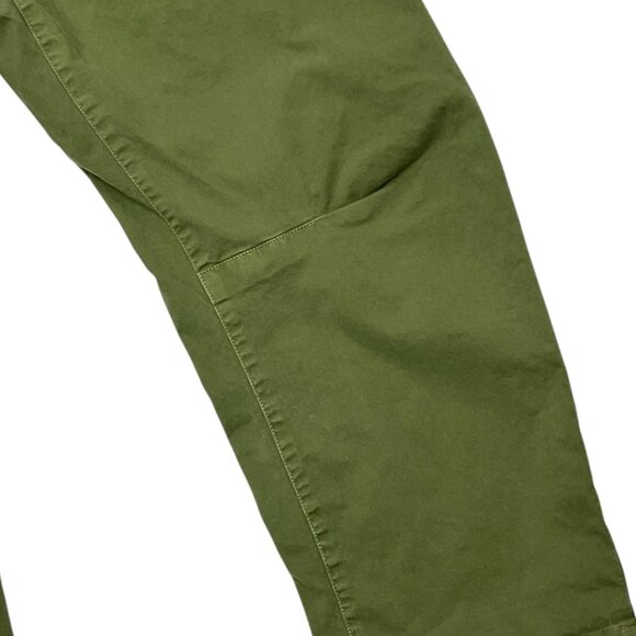 Nili Lotan Shon Pants Green Barrel Cropped Wide Leg Baggy Size 8 - Picture 7 of 10